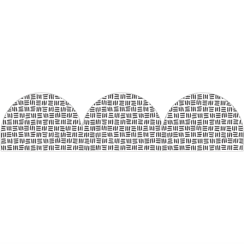 B W Lines Rolled Scalloped Border 1